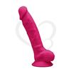 Dildo Rosa Premium Real Skin Model 1 de 18 centimetros con ventosa